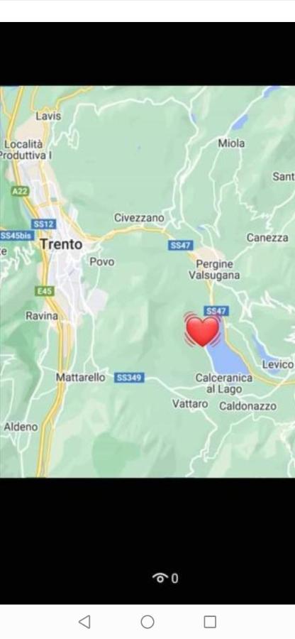 Ferienwohnung Ca' Dei Cigni Calceranica al Lago Exterior foto